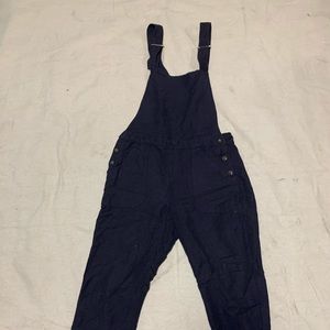 Lily Ashwell Linen Overalls